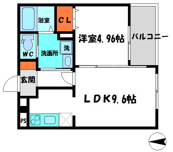 パロス守口の間取り