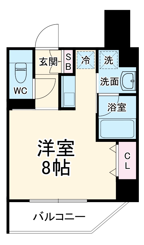 プリマベラ福島の間取り