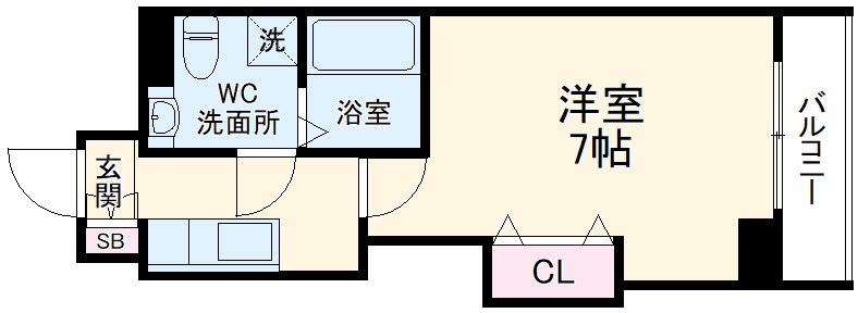 Ritz SQUARE domaniの間取り