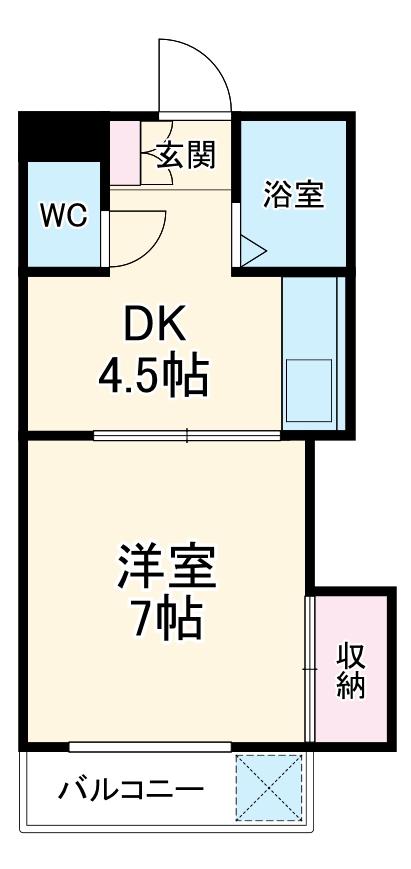 第二メゾン北川の間取り