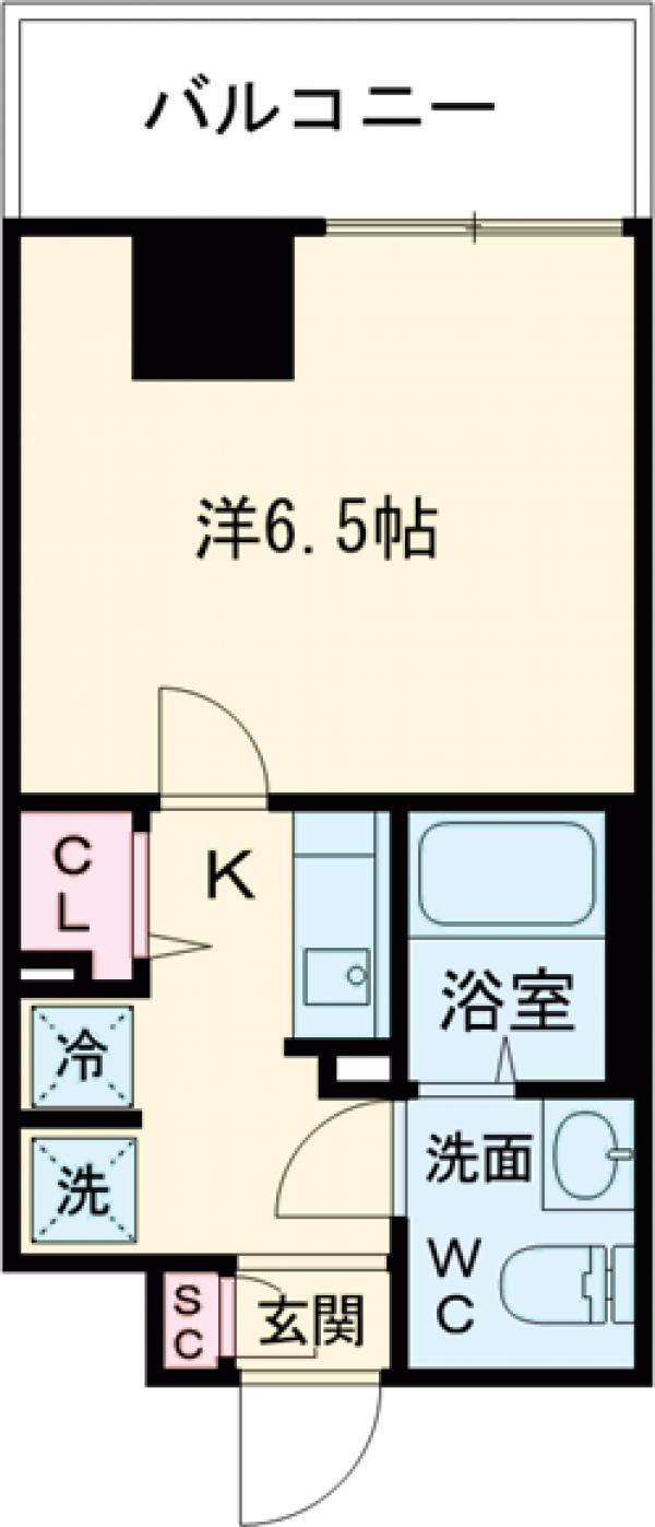 アルファコート立石3の間取り