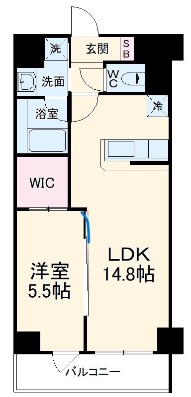 ペンテ プラノの間取り