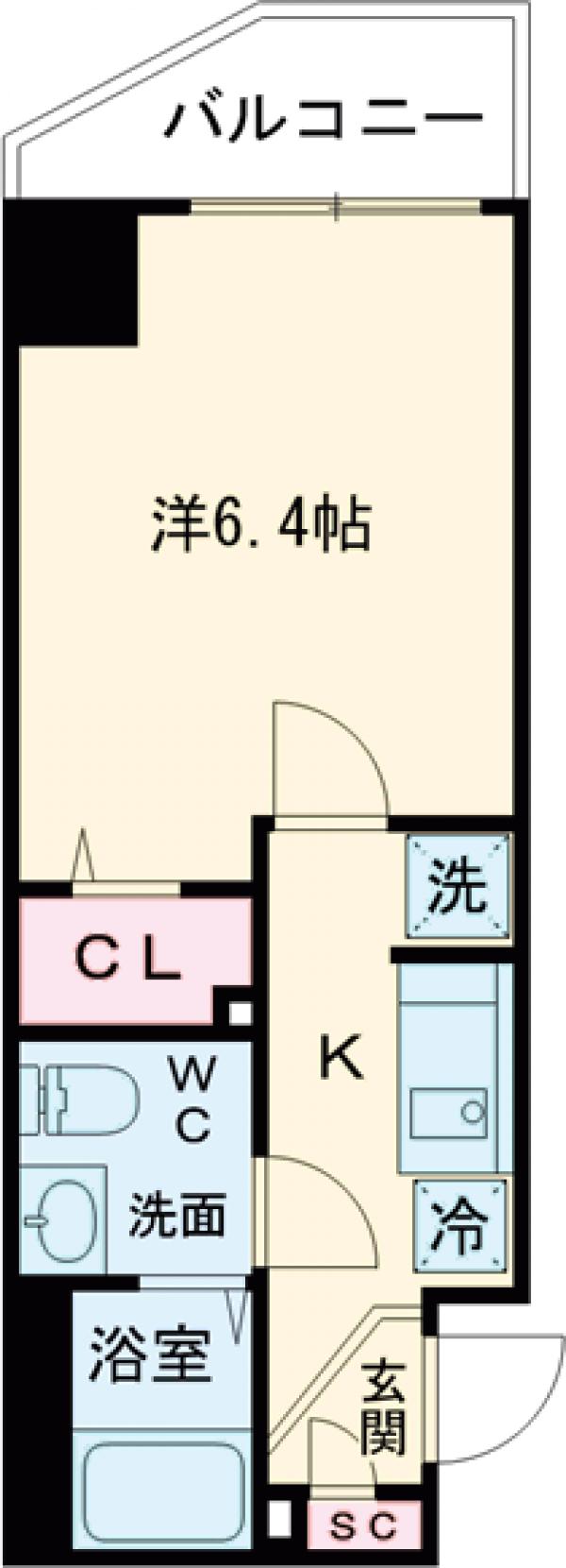アルファコート立石3の間取り