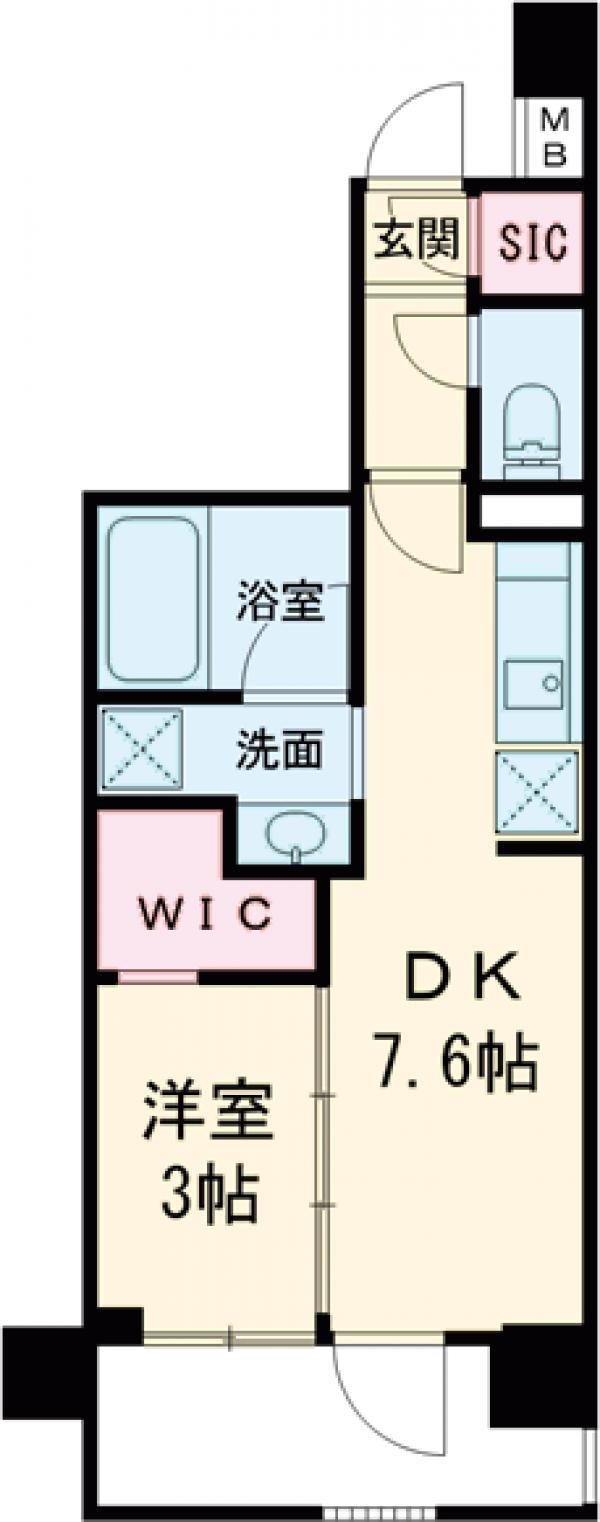 イプセ目黒中町の間取り