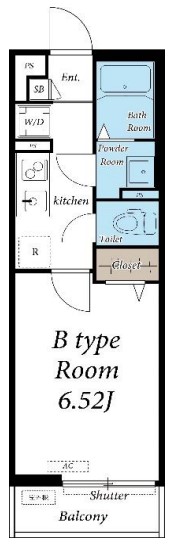 リブリ南町Ⅱの間取り