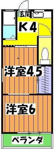 マンションミロクの間取り