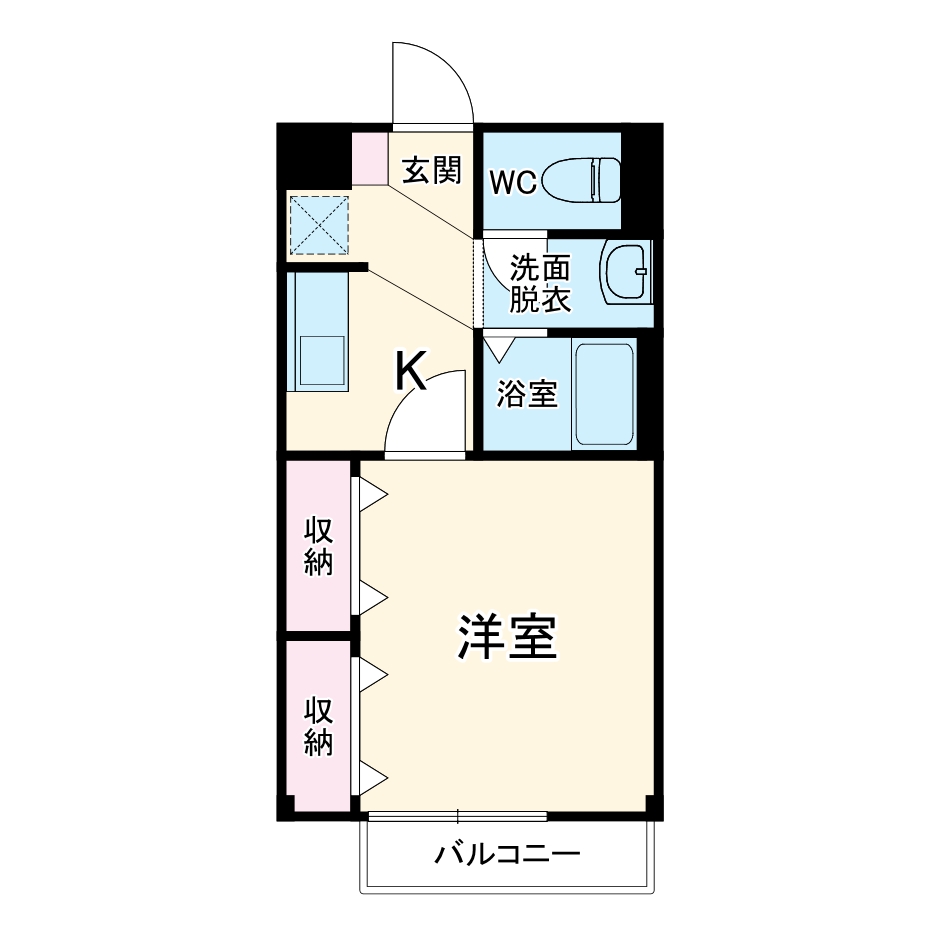 さくらフラットの間取り