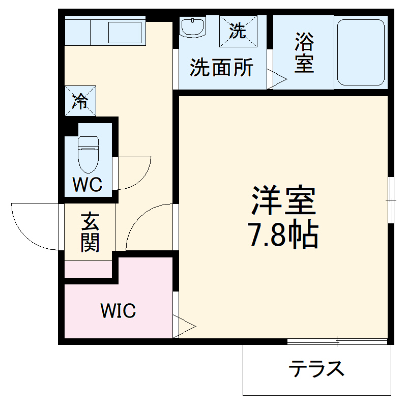 シャトルブランの間取り