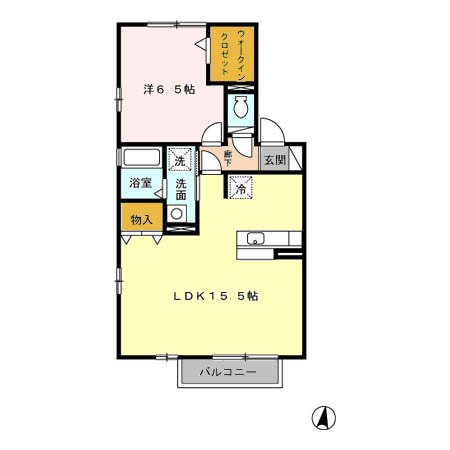 ヴィエントの間取り