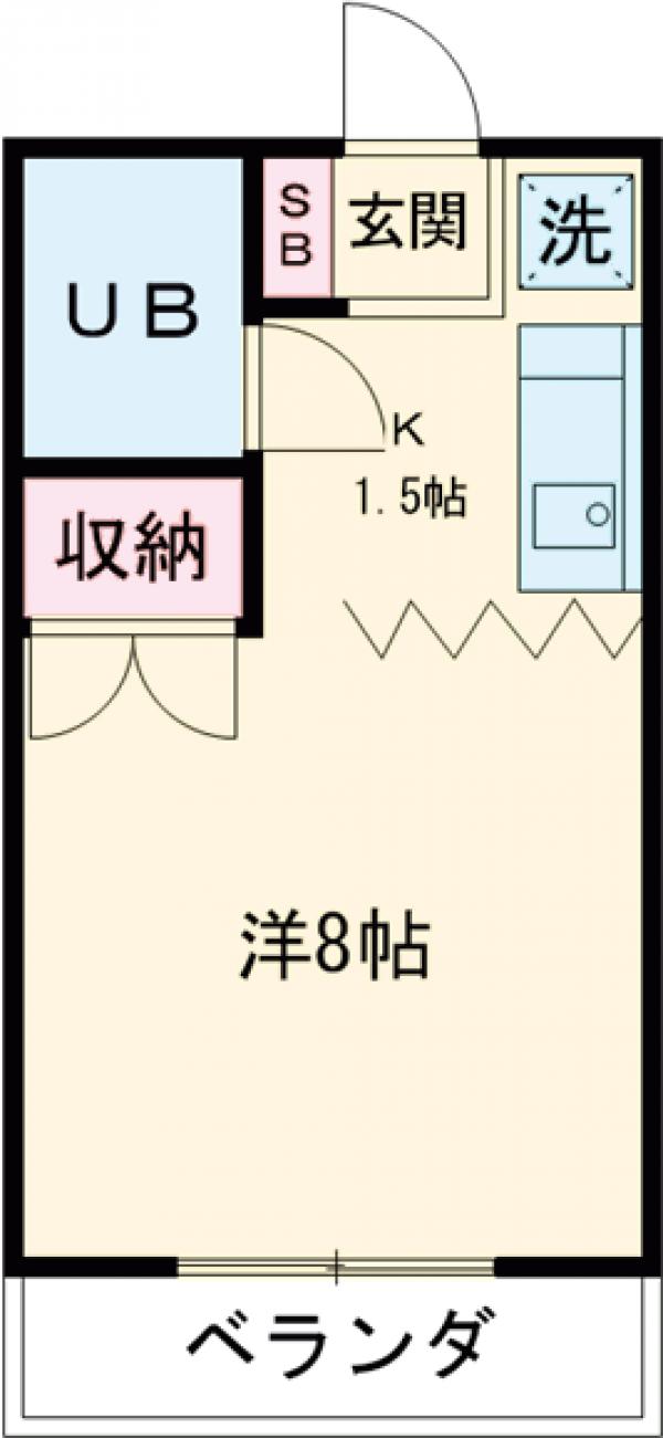 ドミールジュネスの間取り