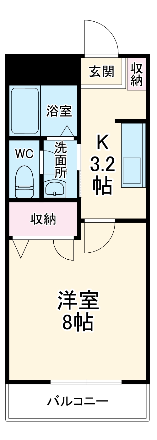 レイクルイーズの間取り