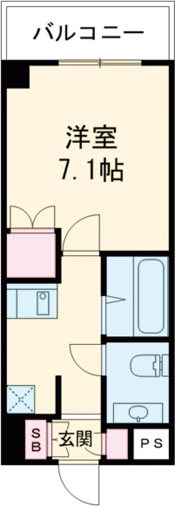 アイレ茶山の間取り