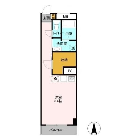 水戸東石ビルの間取り