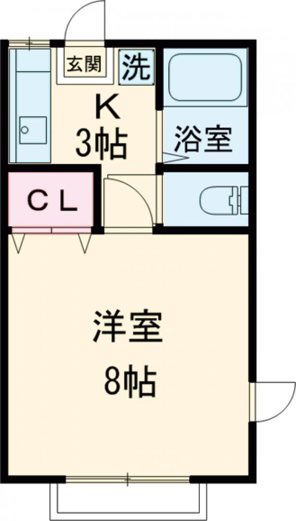 ドミナスAの間取り