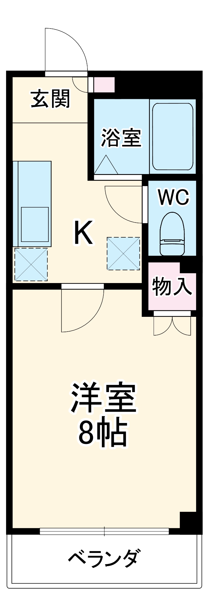 エトワール・Ｋ・305号室の間取り