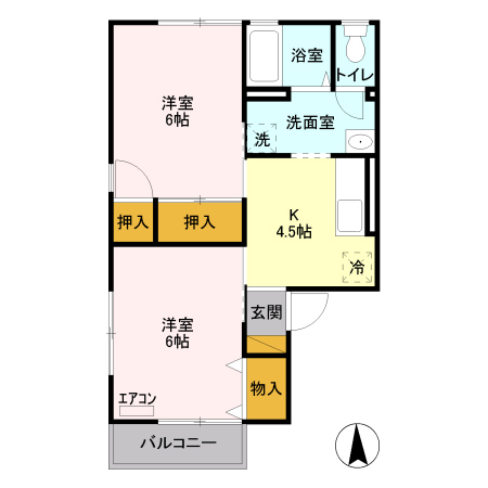 セジュール大師の間取り