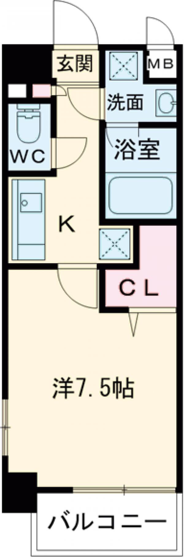 RIBETTES GARDENの間取り