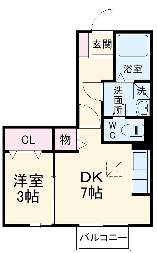 エルコーポAの間取り