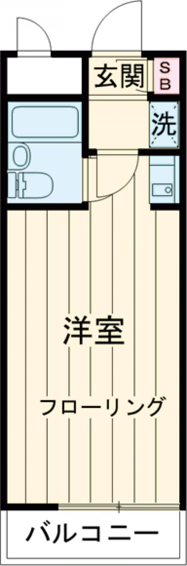 アーバンポイント千歳船橋の間取り