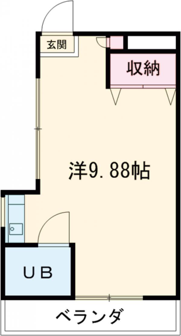 谷ビルの間取り