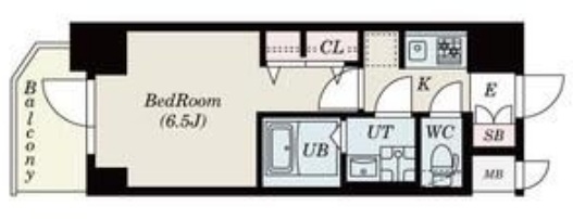 S-RESIDENCE新大阪Rishの間取り