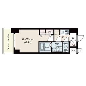 S-RESIDENCE新大阪Rishの間取り