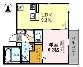 D-room SMILEの間取り