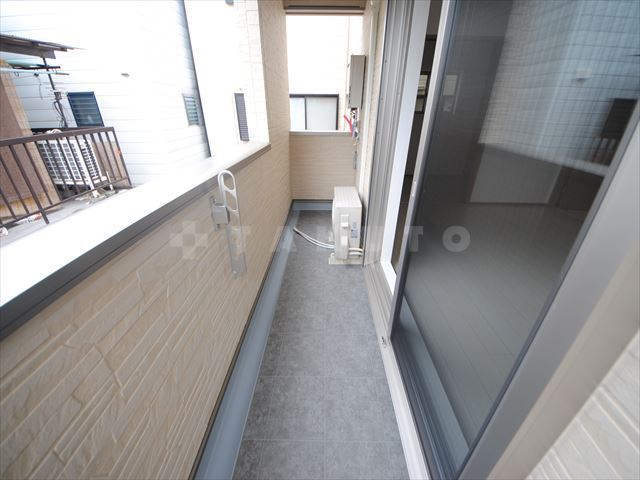 12/24 バルコニー