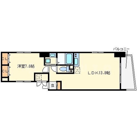 アルデールヒル内久宝寺の間取り