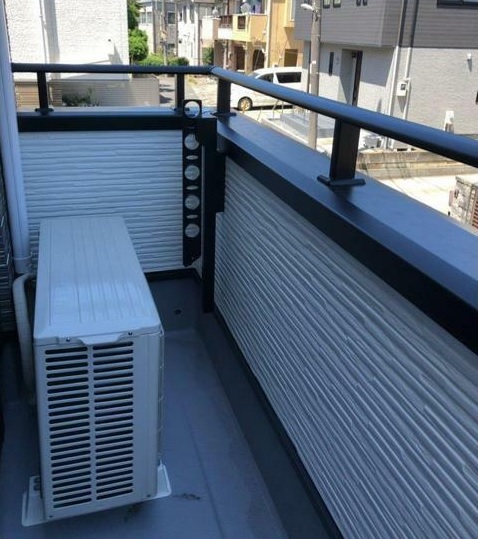 9/18 バルコニー