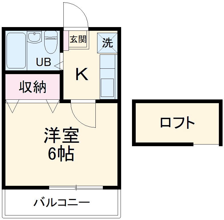 スターホームズ三ツ境Ⅲの間取り