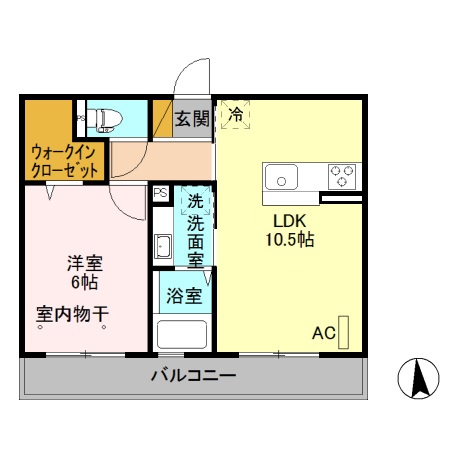 シュシュポルトの間取り