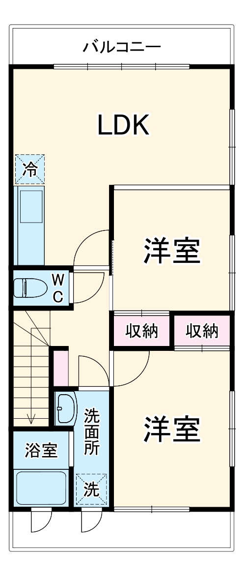 メゾンときわの間取り
