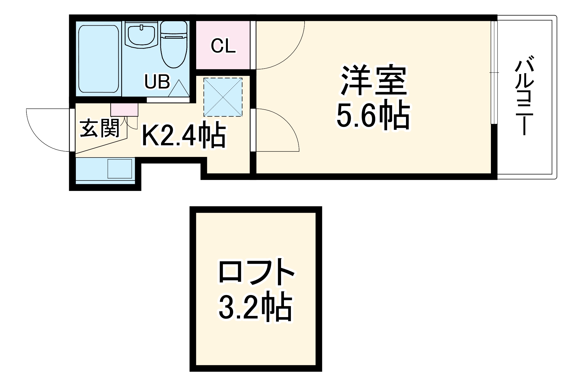 アーバンコート辻堂の間取り