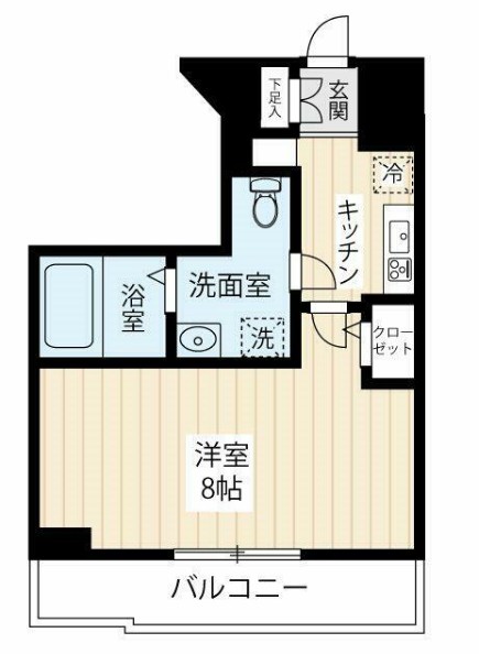SQUARE CITY KITAMAGOMEの間取り