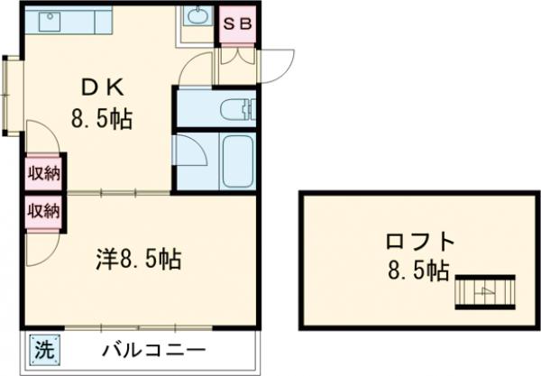 F88の間取り