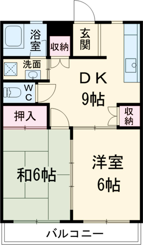 アモー藤が丘の間取り