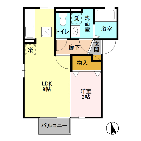 アロンディール IIの間取り