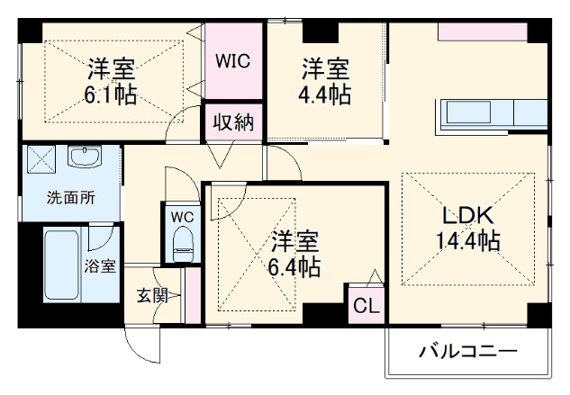 PreciousGardenの間取り