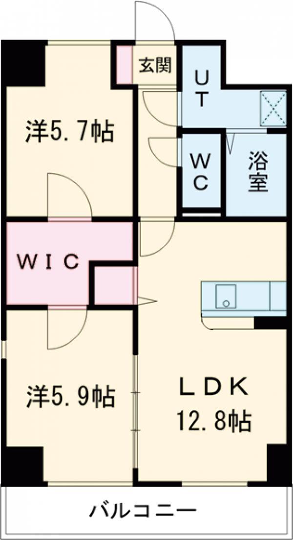 アグレアーブルの間取り