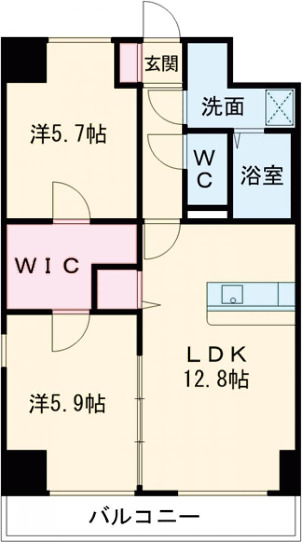 アグレアーブルの間取り