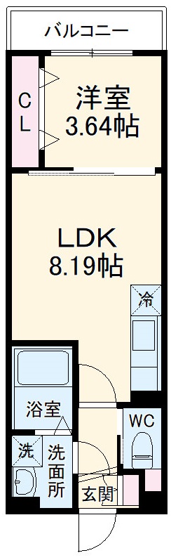 Buona Giornata勝田台の間取り