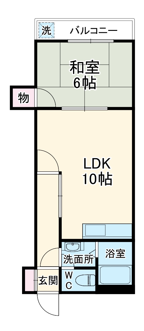 ラフィーネフジ豊中の間取り