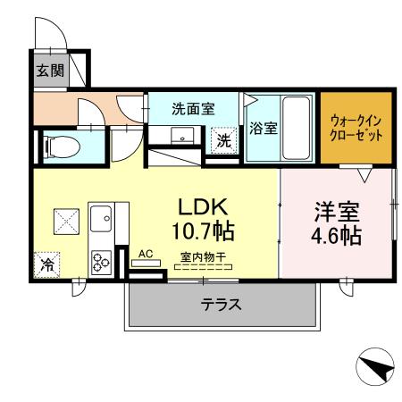 フィーミュールの間取り