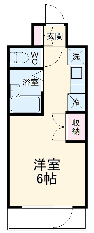 アルプ所沢の間取り