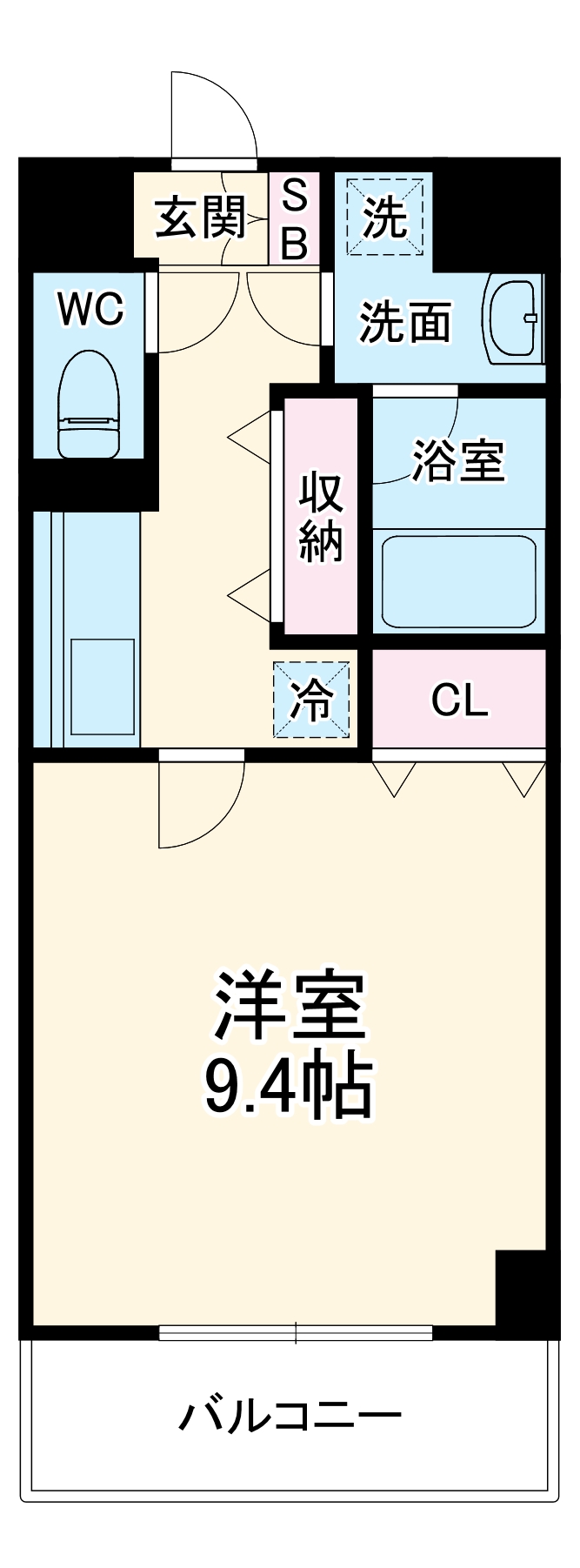 グレイス ヴィラの間取り