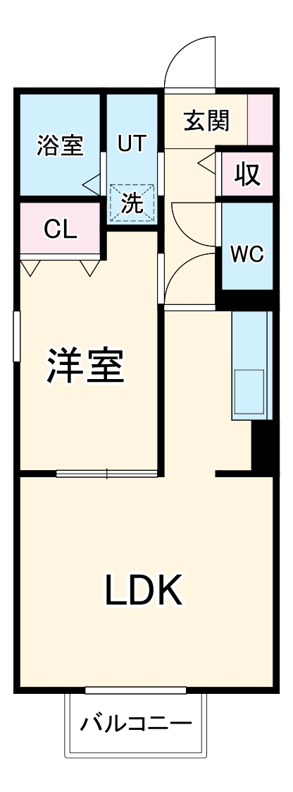 カサベルデの間取り