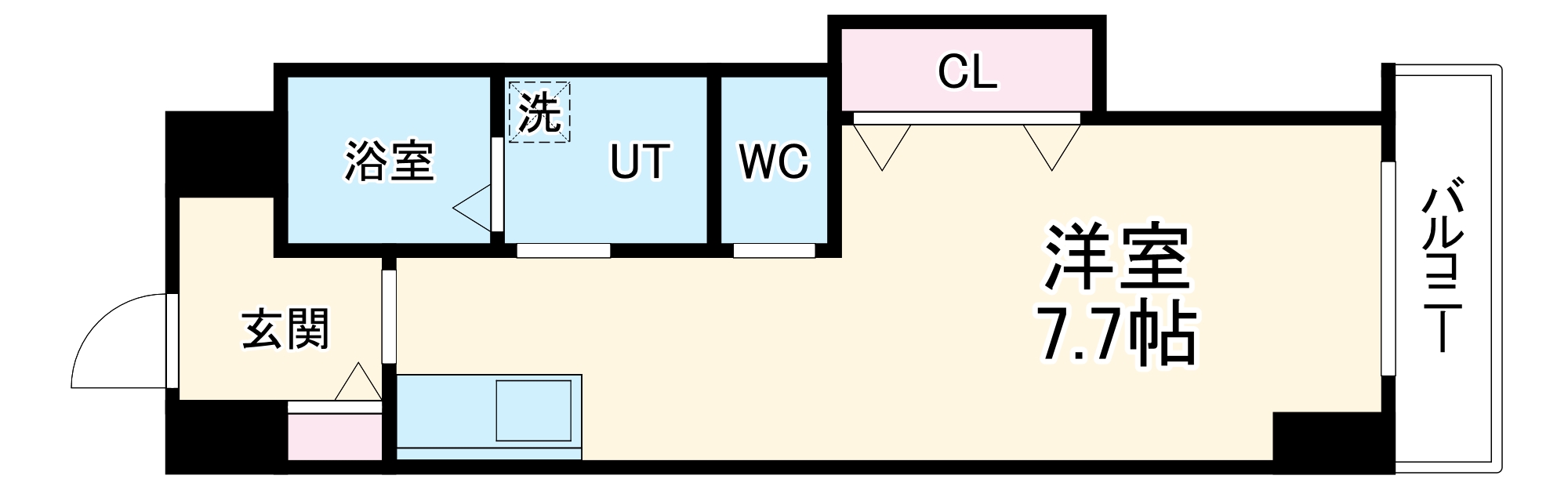 ベテル鳴子の間取り
