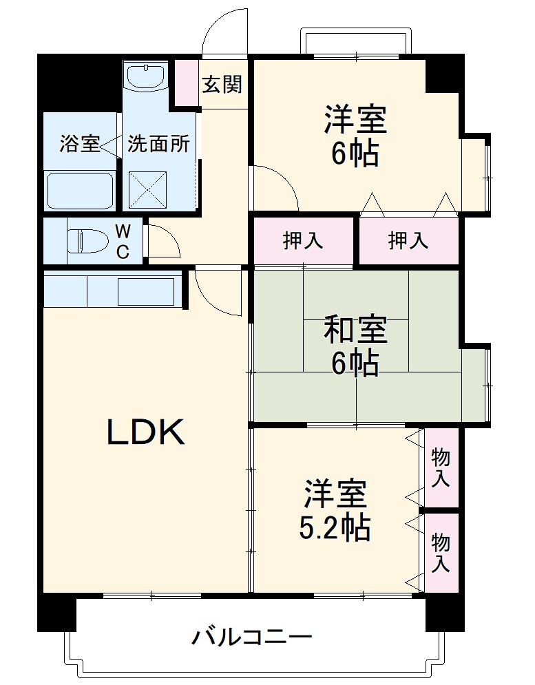 ファインパレス徳重の間取り