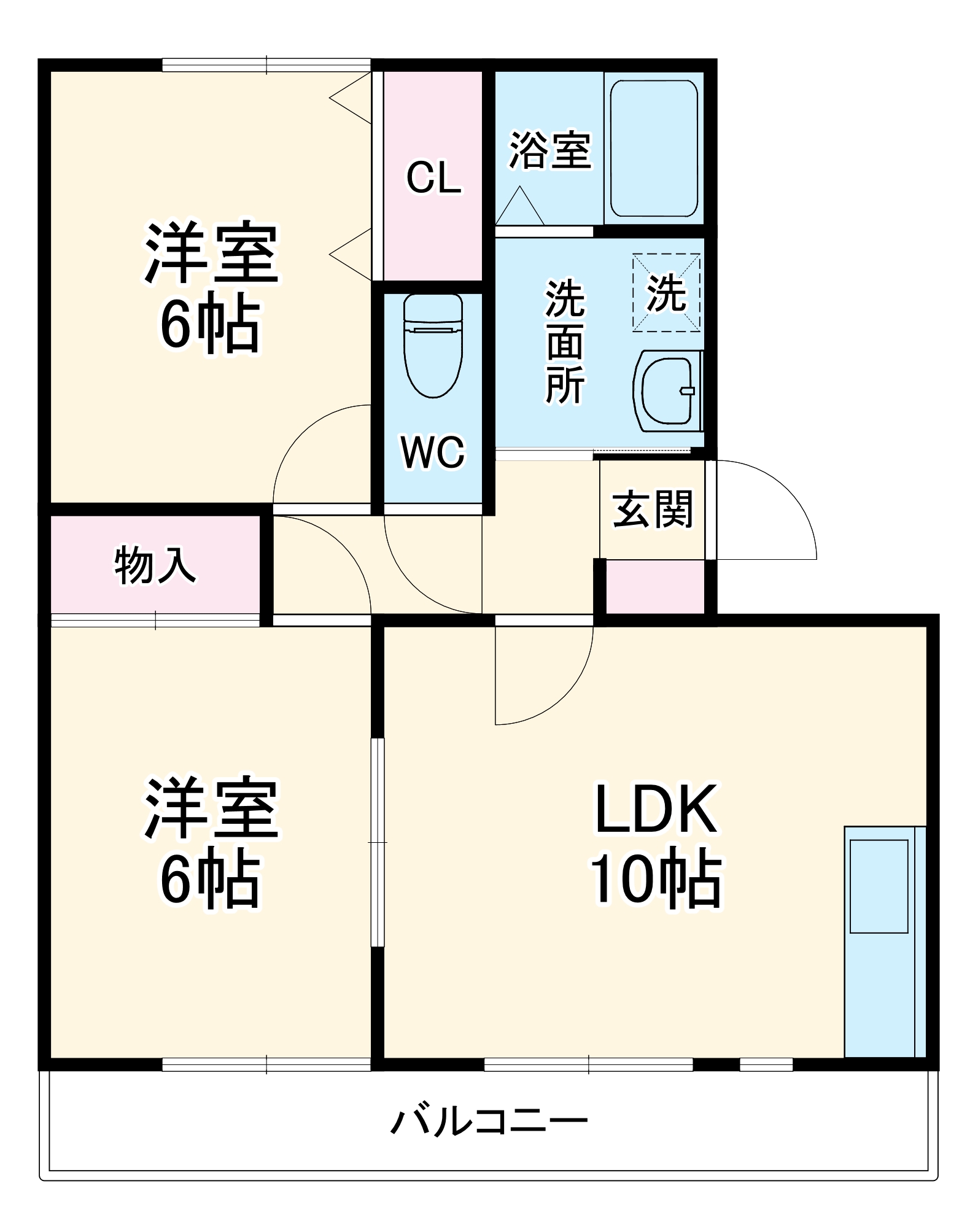 グランドクルーの間取り